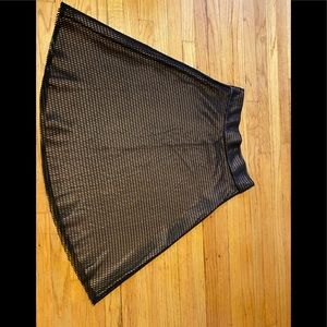 Forever 21 net and satin skirt size L